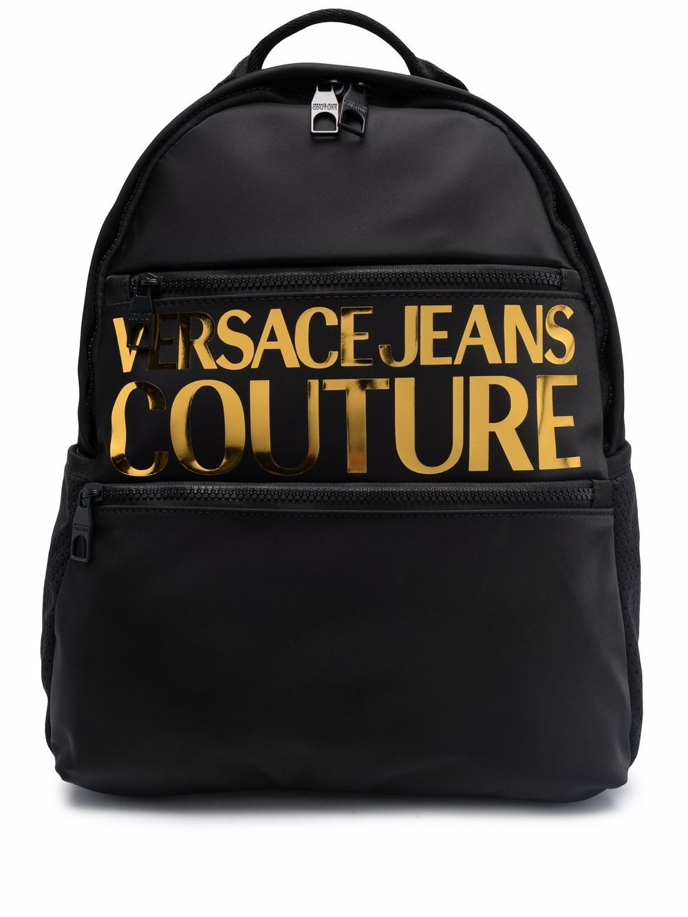 VERSACE Metallic Logo Backpack