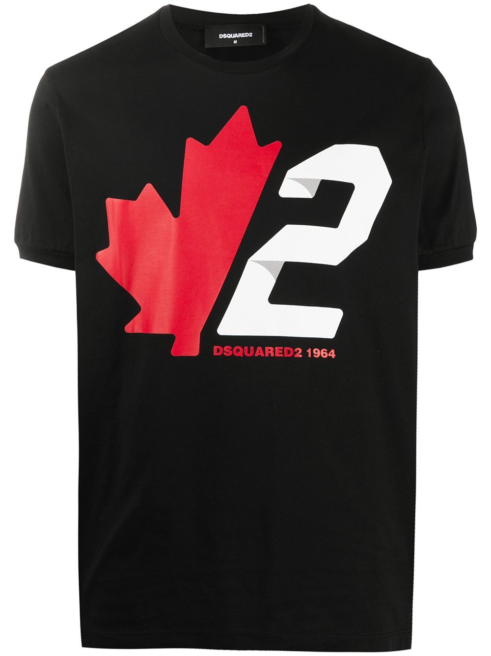 dsquared leaf logo t shirt