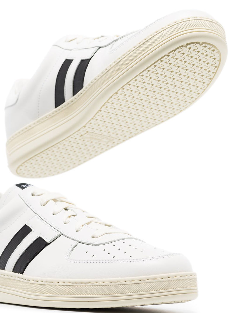 TOM FORD Warwick Leather Sneakers White 