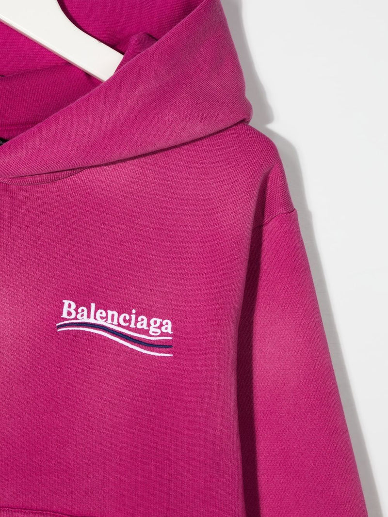 Balenciaga Spa logoembroidered Oversized Hoodie  Farfetch