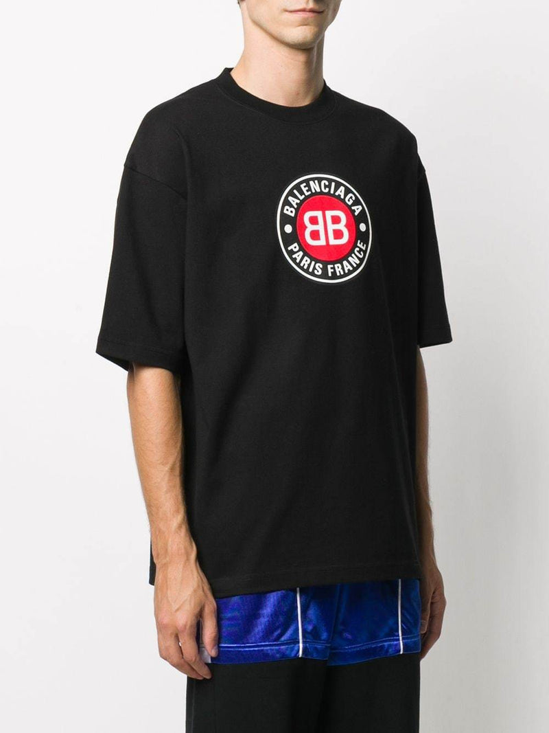 Balenciaga Bb Pixel Tshirt Black  MEN from Onu UK