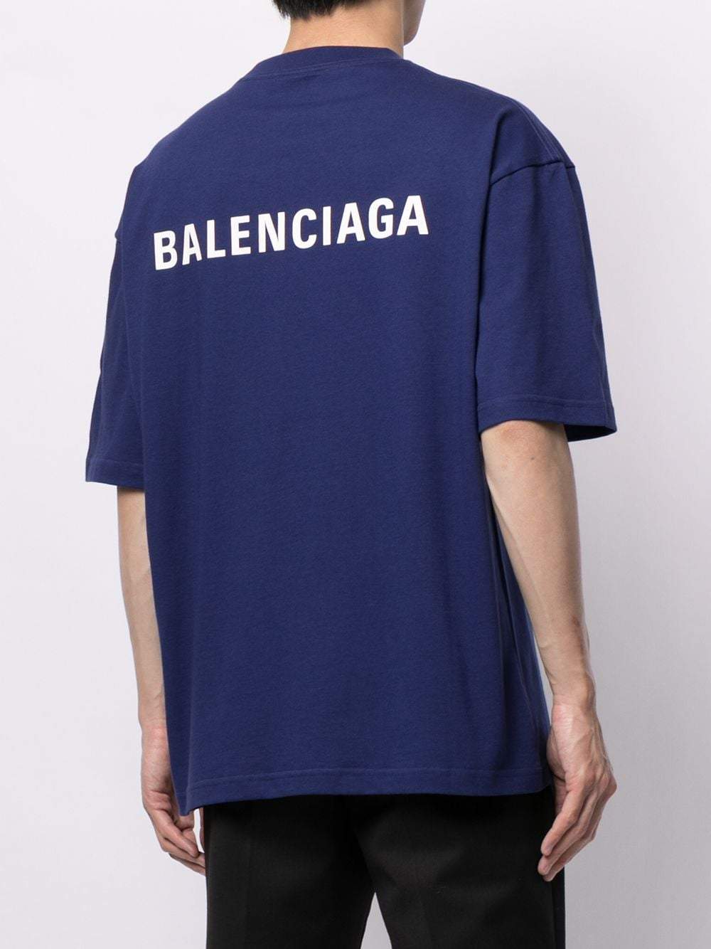 Balenciaga Political Campaign Regular Tshirt in Blue for Men  Lyst