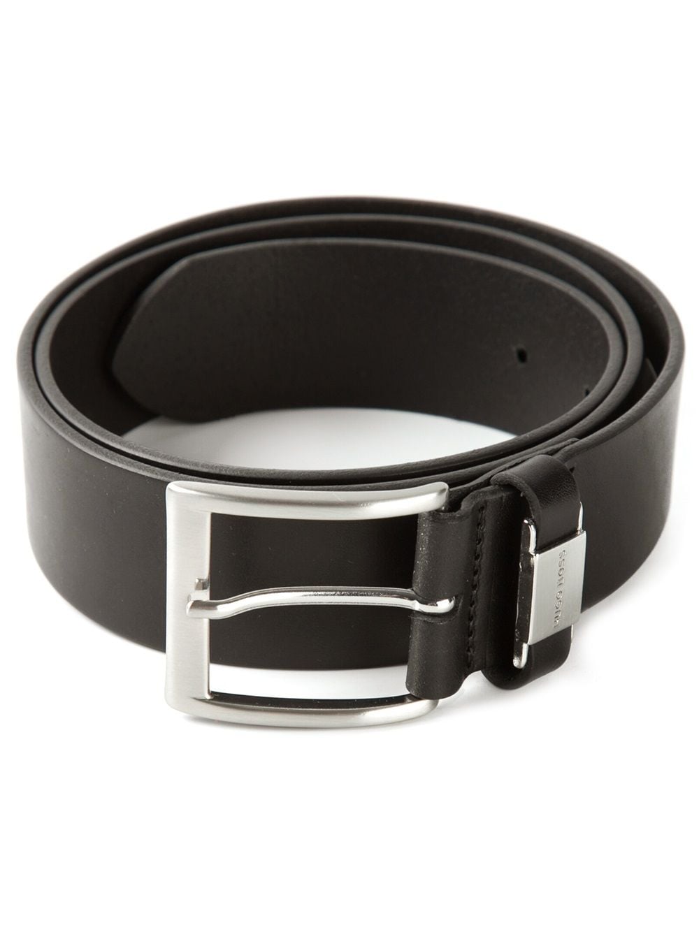 BOSS Connio Leather Belt Black
