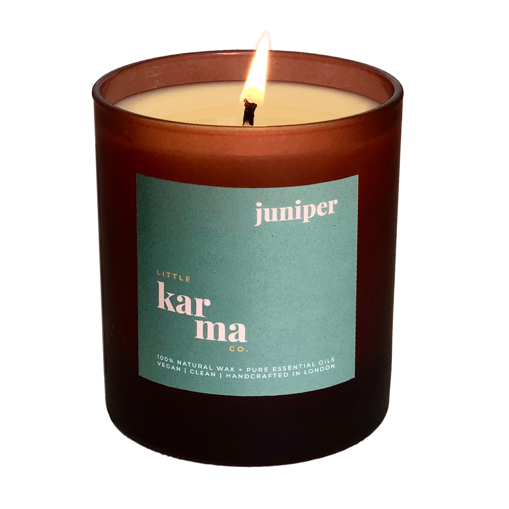 LITTLE KARMA CO. LTD Juniper Grounding Cedarwood & Fir Candle - Large