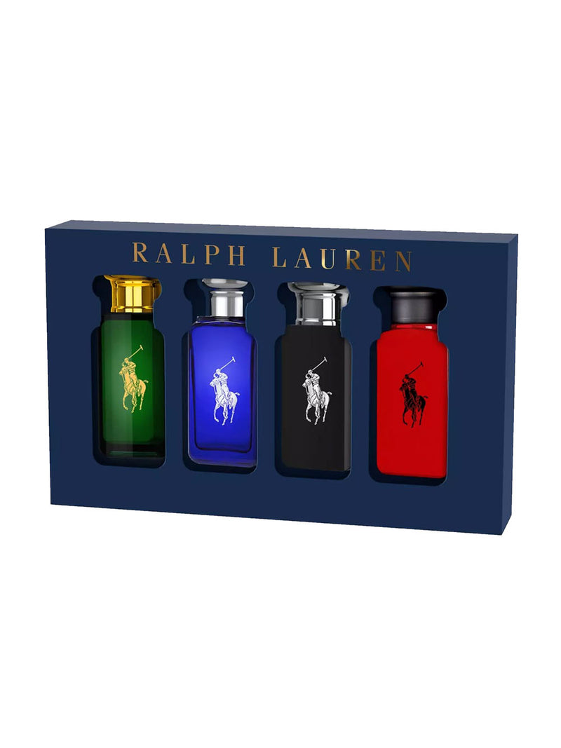 RALPH LAUREN POLO World of Polo Collection Eau de Toilette Spray 4 x 30ml Gift  Set 