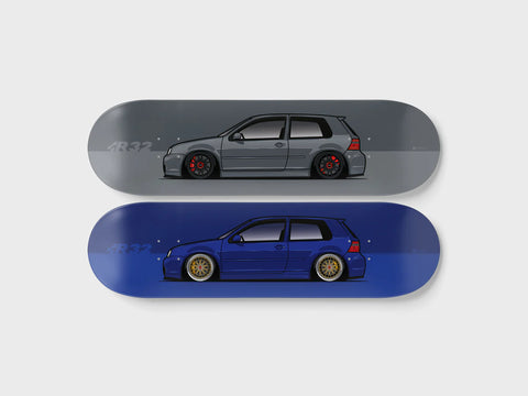 Volkswagen MK4 R32 skateboard wall decoration