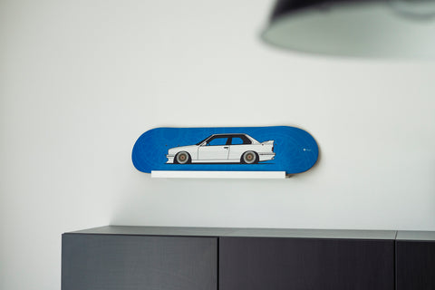 skateboard wall mount shelf