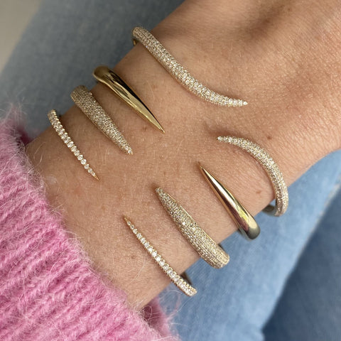 Metal Chain Cuff Bracelet with Big Claw Pendant - Finerblack – Finerblack  Jewelry