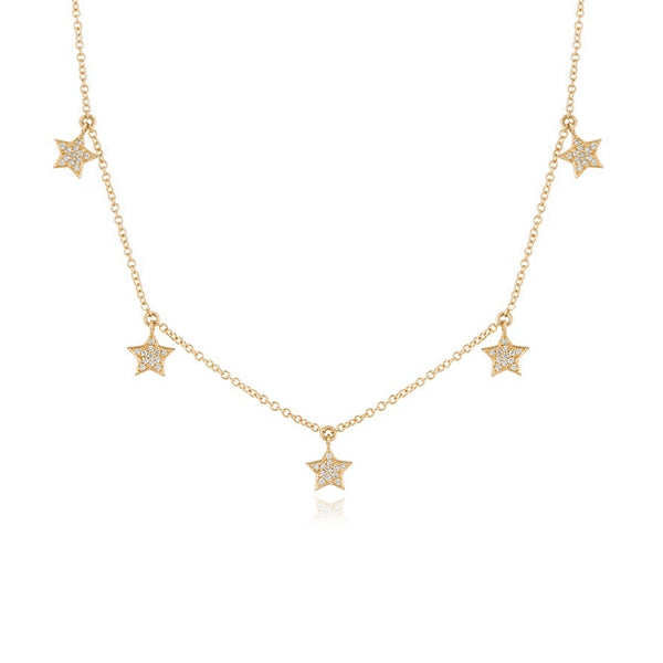 Image of Dangling Star Necklace