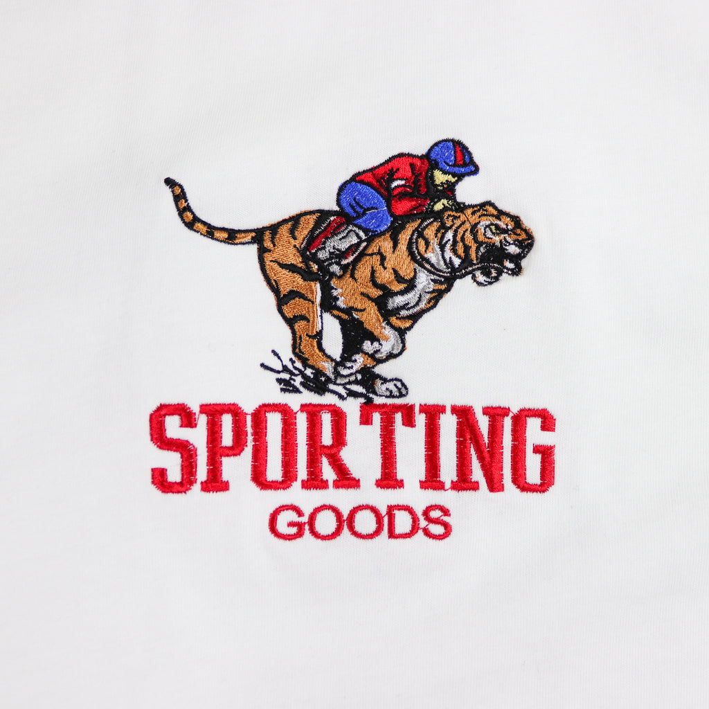 Sporting Goods White T-shirt IV – Clothing By Machines