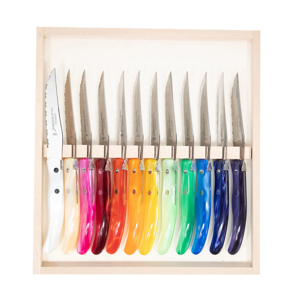 Steak Knife Set Berlingot  Rainbow – Peachtree Place