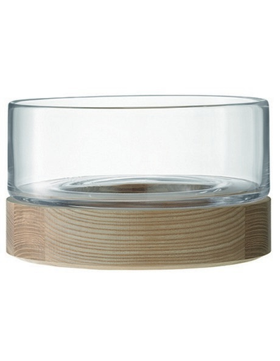 Glass Nesting Bowl White Cotton – Current Home NY