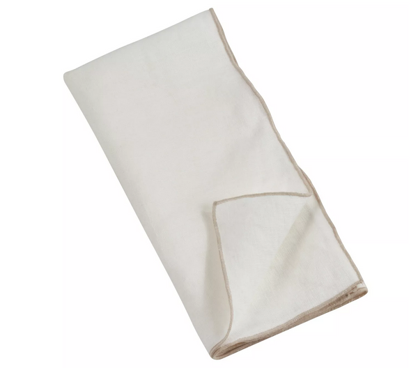 Hand Dyed Linen Napkin Set of 4 - Bone – Current Home NY