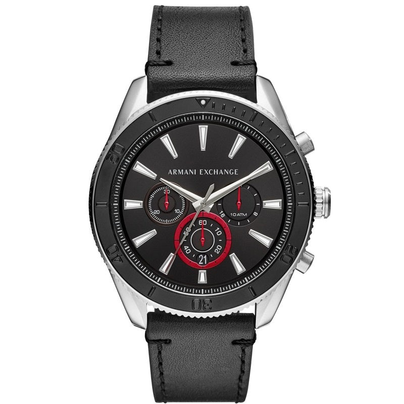 armani exchange chronograph watch instructions