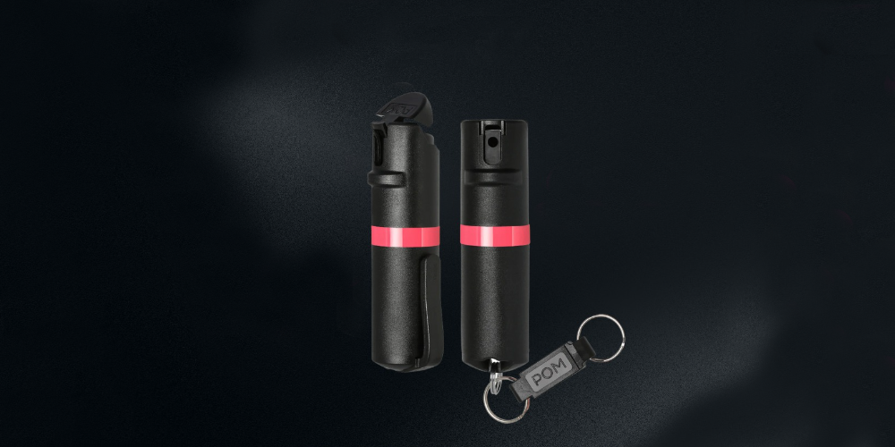 Most effective self defense gadget: POM Pepper Spray