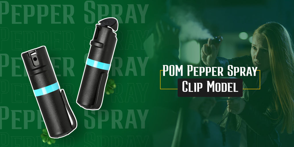 POM Pepper Spray Clip Model