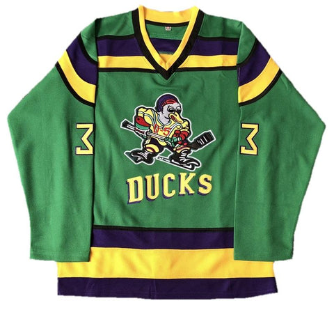 Mighty Ducks Movie Ice Hockey Jersey 