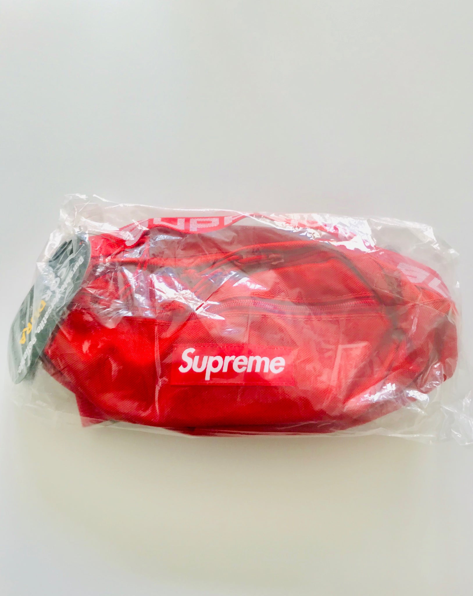 supreme ss18 red waist bag