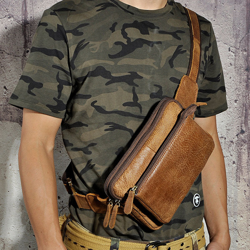 shoulder sling fanny pack