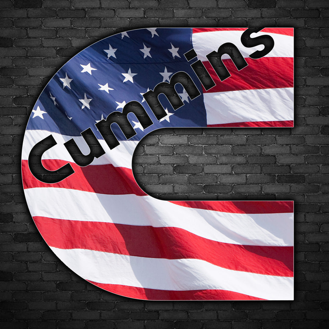 List 94+ Wallpaper American Flag Cummins Logo Wallpaper Stunning