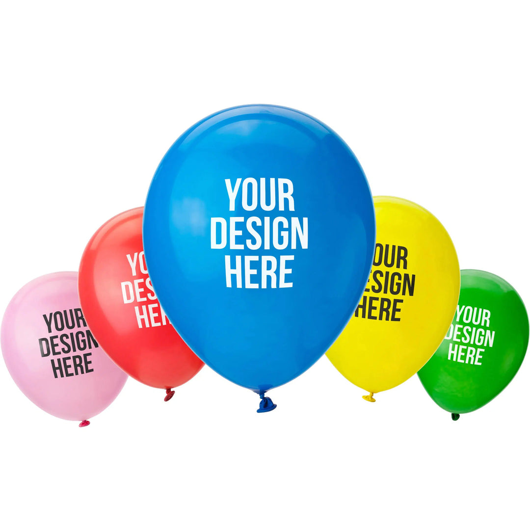 Imprinted balloons deals