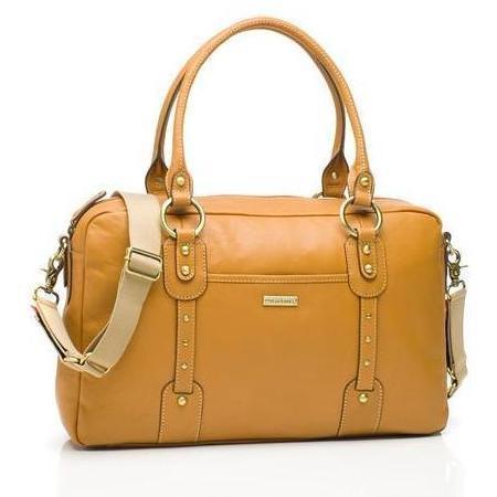 Storksak Elizabeth Leather Tan Nappy 