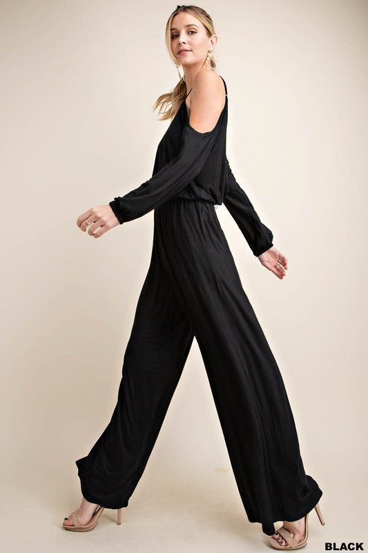 long sleeve pants jumpsuit