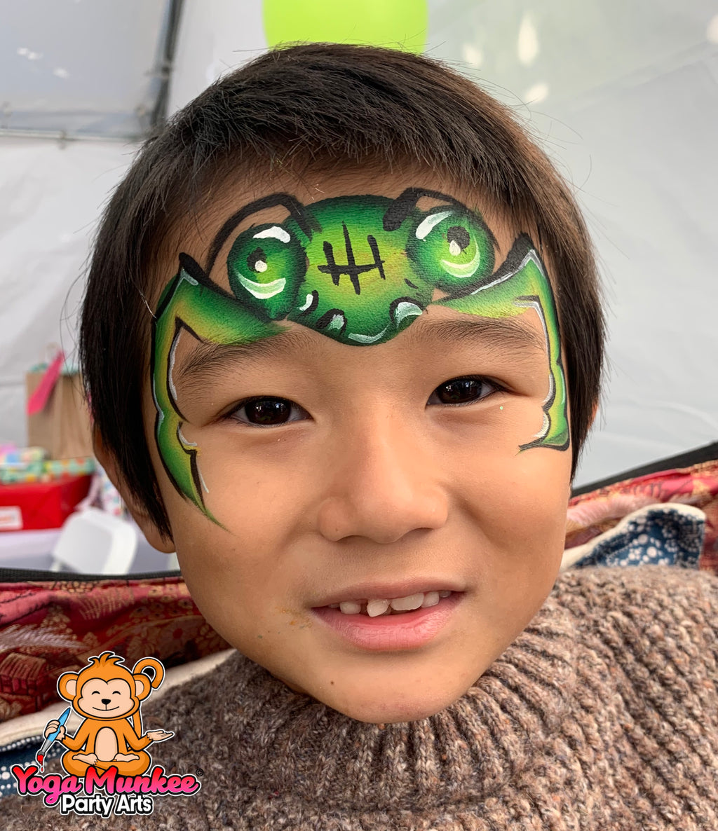 frog face painting ideas