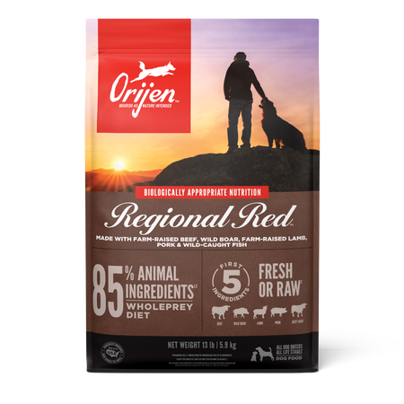 Orijen Regional Red Dry Dog Food – Premium Red Meat Recipe