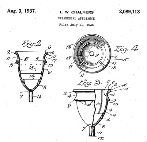 Chalmers menstrual cup