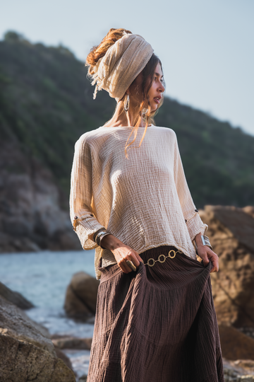 Alisa Boho Top Cream