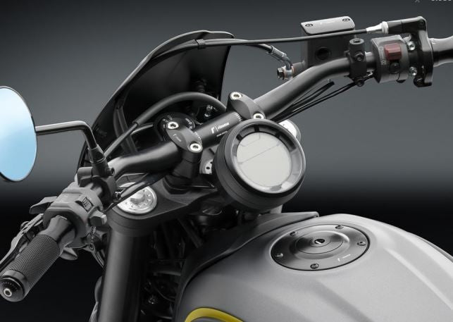 ducati scrambler gauge relocation