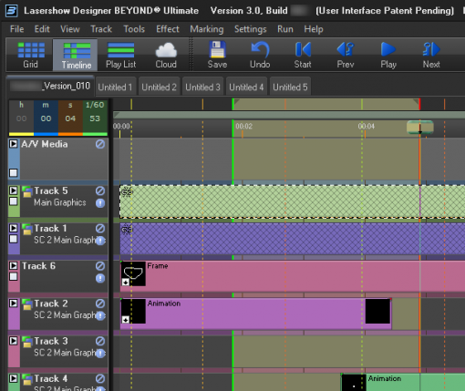 Pangolin-BEYOND-Timeline synchronized to music