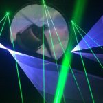 穿山甲多媒体展示BEYONDFB4激光体验绿白蓝激光视频