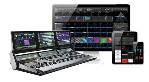 BEYOND Server on desktop, mobile device, and lighting console