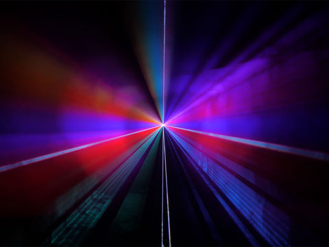 Tunnels Defocused Laser Show by Lyra Letourneau Example 2