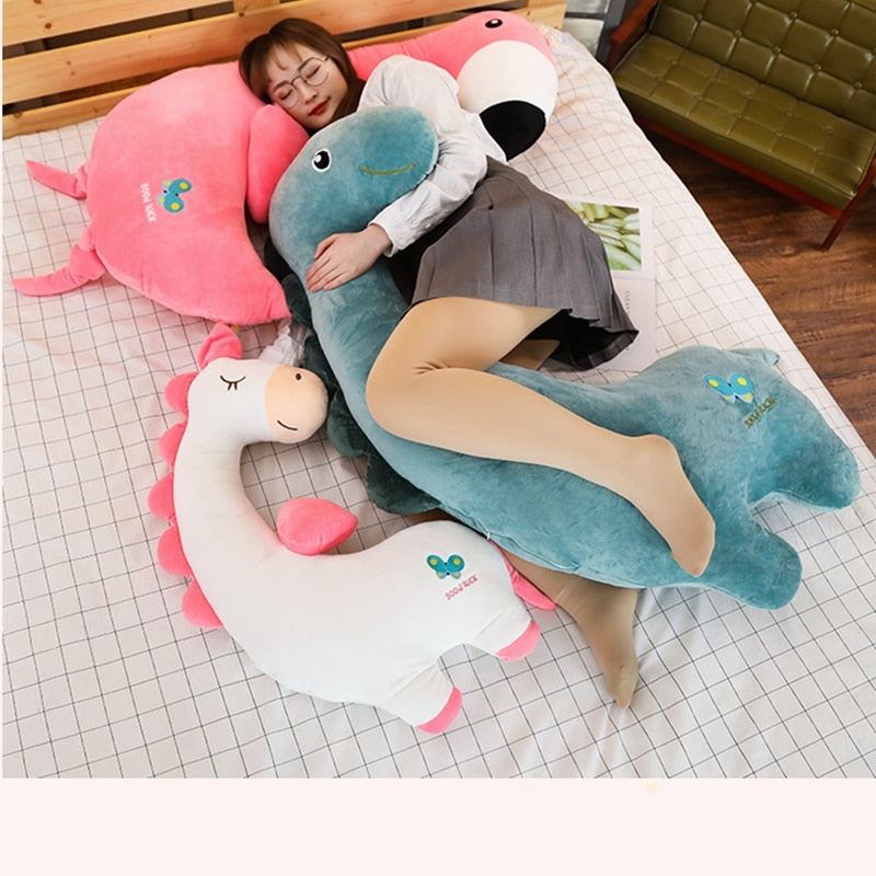 80 120cm Giant Unicorn Toy Stuffed Animal Boyfriend Pillows Gift