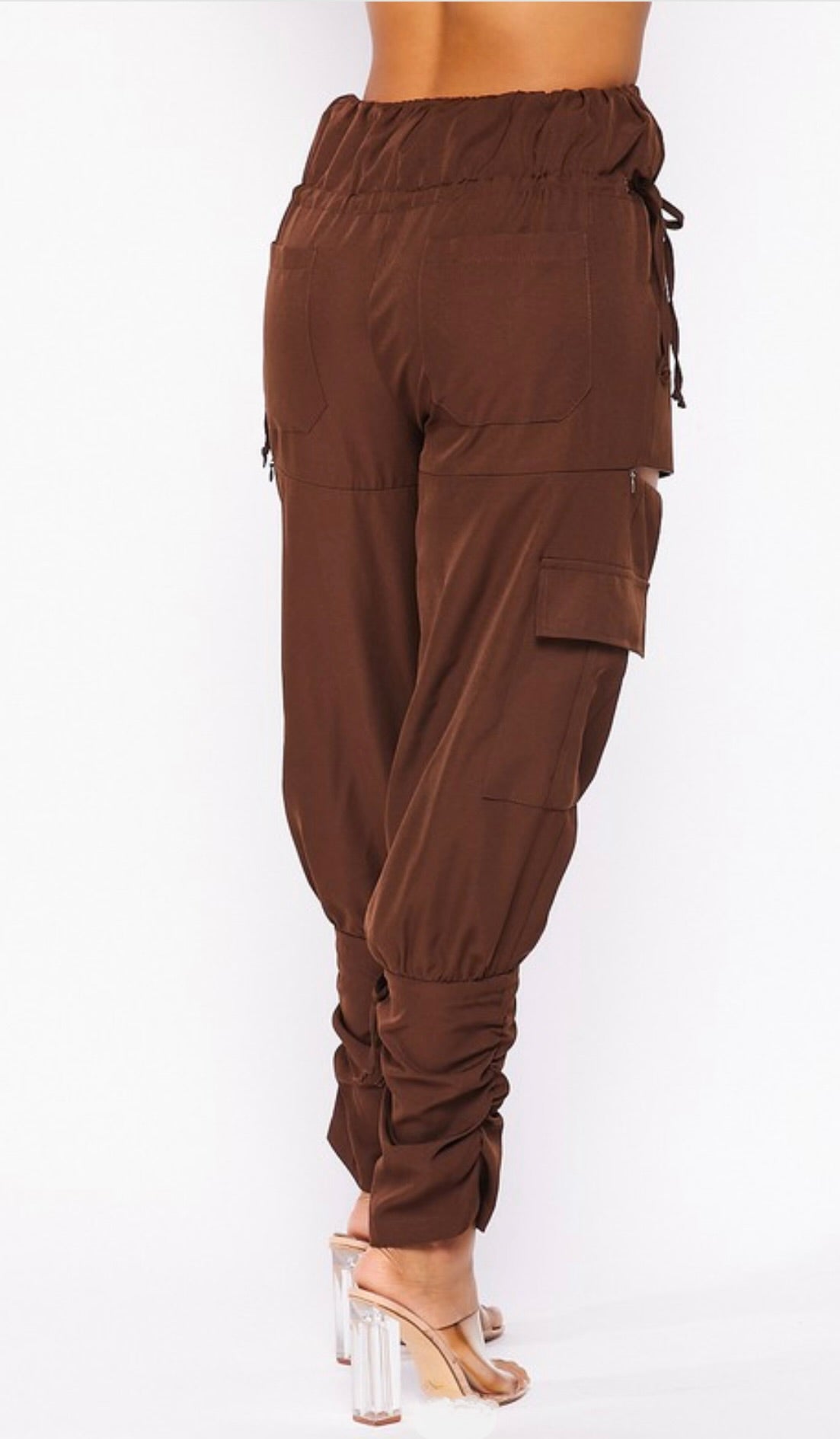 Asymmetric waist Cargo Pants (86) –