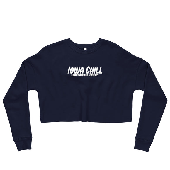 Iowa Chill Entertainment Co Crop Sweatshirt