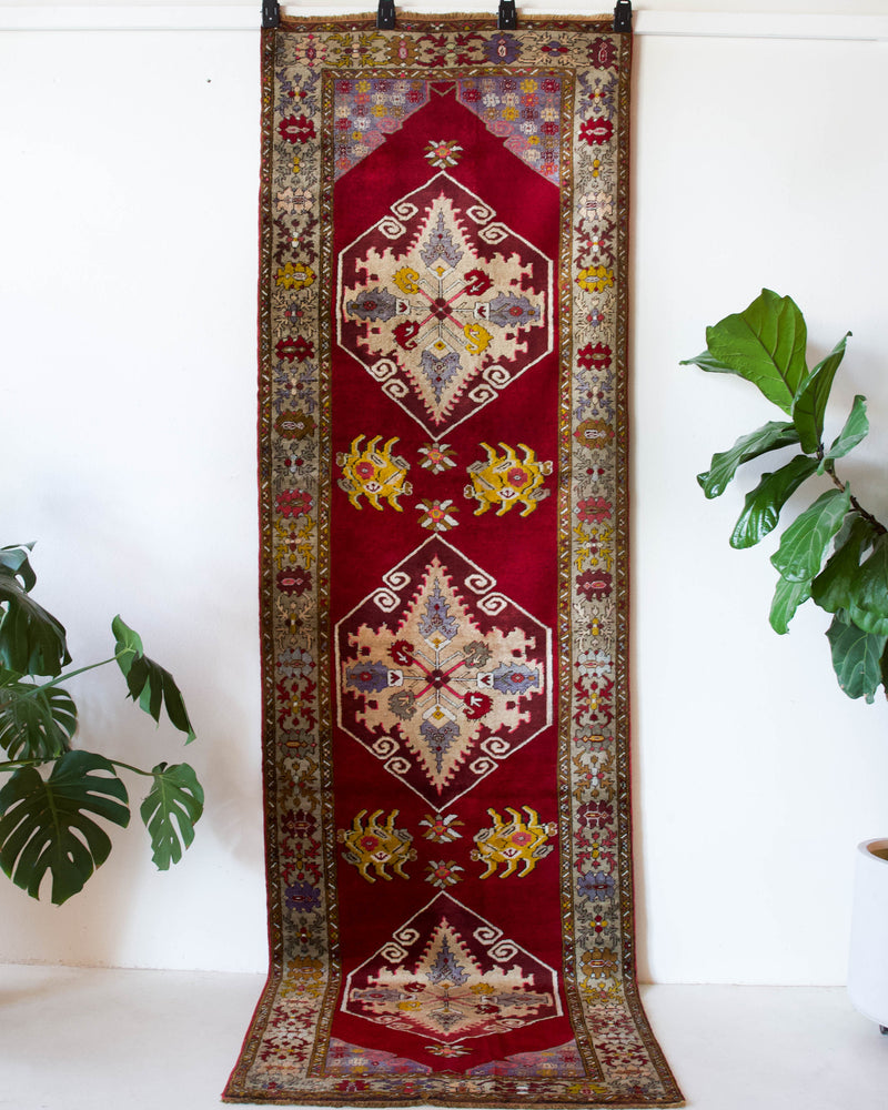 Vintage Nigde Runner Rug