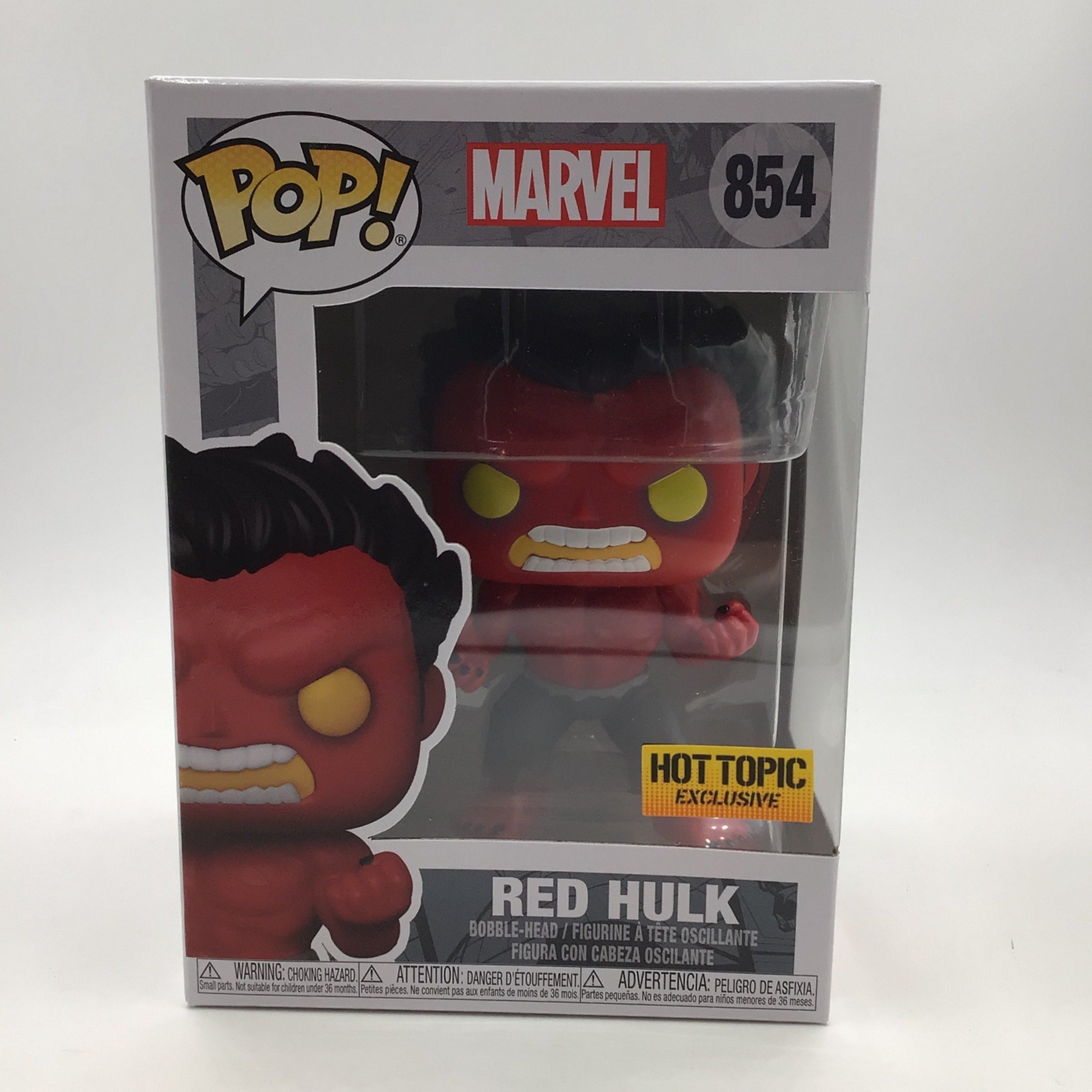 red hulk hot topic pop