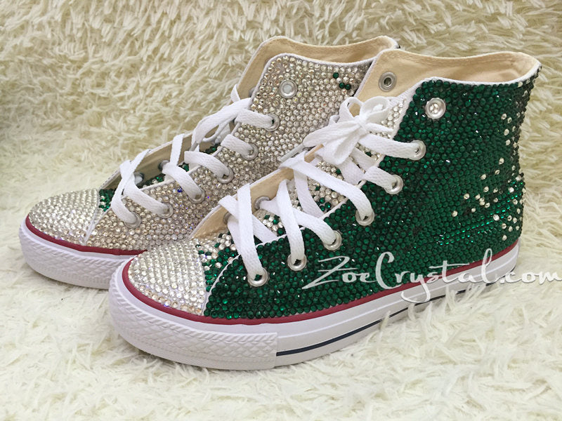 jeweled converse sneakers