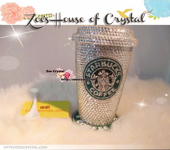 Starbucks Fashion Customized Cup with Rhinestones – Pink Fashion Nyc