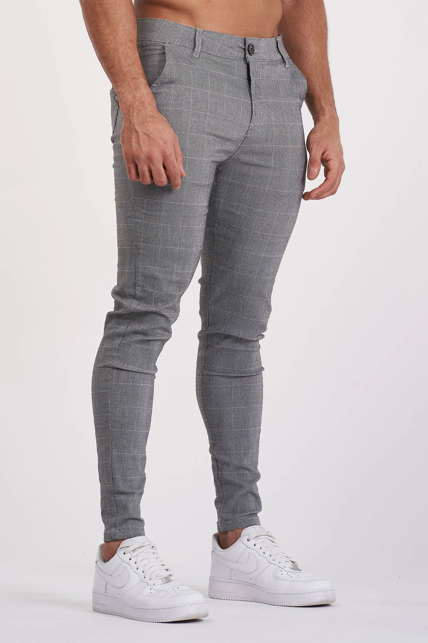 THE SIENA TROUSERS - GREY | ICON. AMSTERDAM