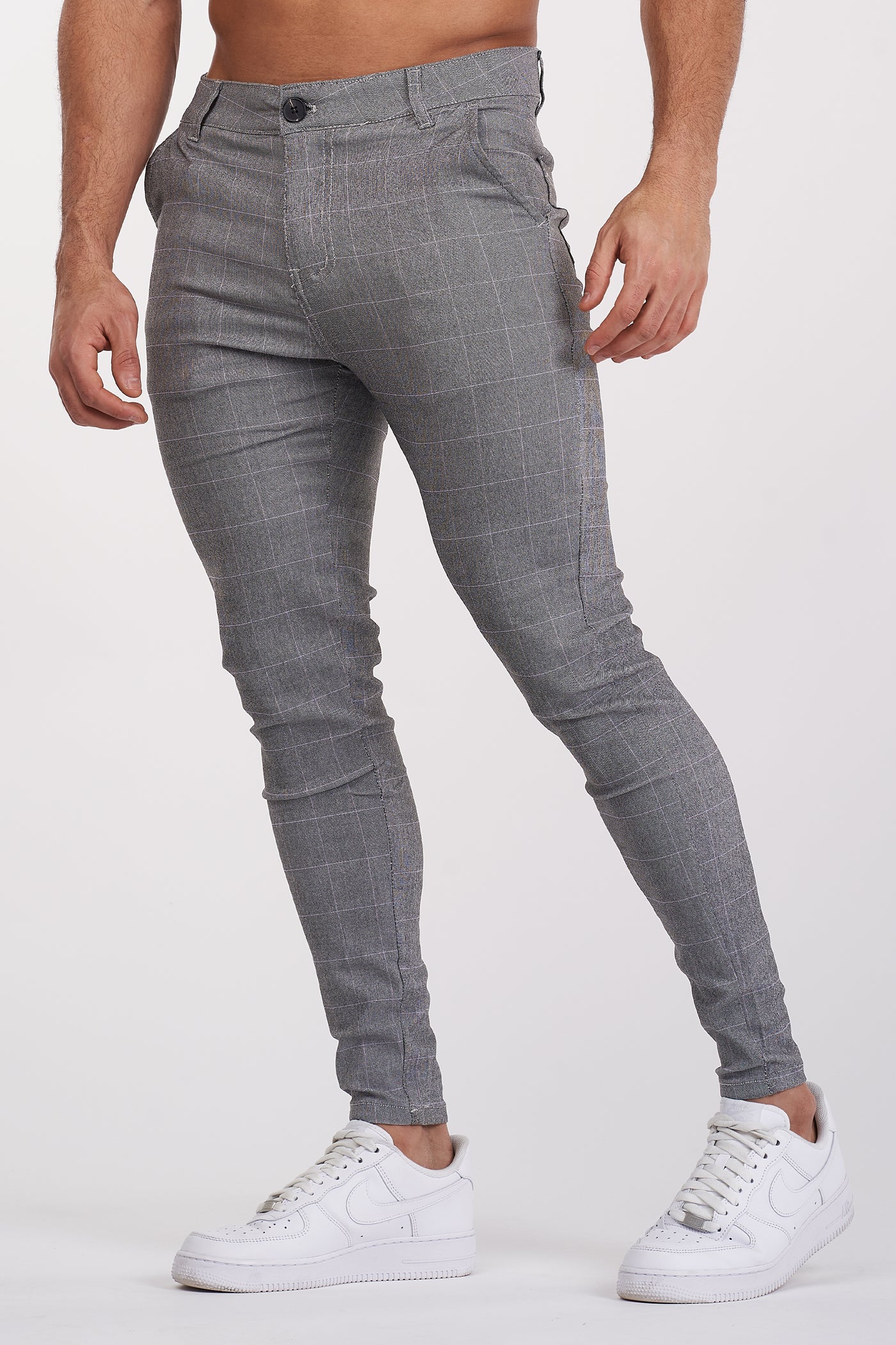 THE SIENA TROUSERS - GREY | ICON. AMSTERDAM