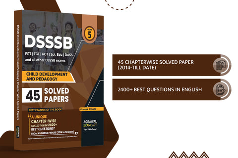 Examcart DSSSB Child Development and Pedagogy (CDP) Chapter-wise Solved Papers for 2024 Exam in English