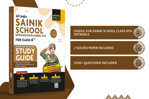 Examcart Sainik School ClaExamcart Sainik School Class 6 Study Guide Book For 2025 Entrance Exam In Englishss 6 Study Guide Book For 2025 Entrance Exam In English