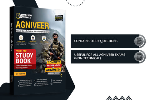 Agniveer Army book, Agniveer Navy Book, Agniveer Airforce, Best Agniveer book, Latest Agniveer paper pattern and syllabus