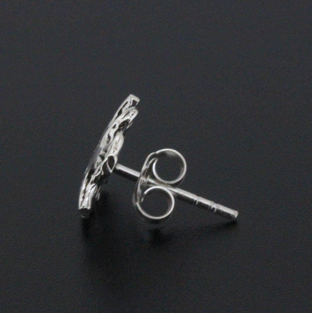 Sterling Silver Tree of Life Stud Earrings 10mm x 11mm | STERLING ...