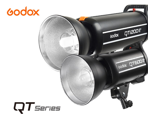 Godox QT600IIIM 600W 1/8000s high-speed sync studio flash strobe light  built-in 2.4G wireless system + 40W LED modeling bulb - FOMITO.SHOP